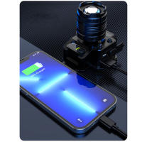 Linterna Frontal Recargable 2000mah LED Super Brillante T51 Inducción Luz De Escenario Impermeable Para Camping Y Trabajo - details 8