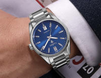 Reloj Mecánico Automático Para Hombre CADISEN Luminoso Con Cristal De Zafiro Acero Inoxidable Resistente Al Agua 10Bar Reloj Verde AR Coating - details 10