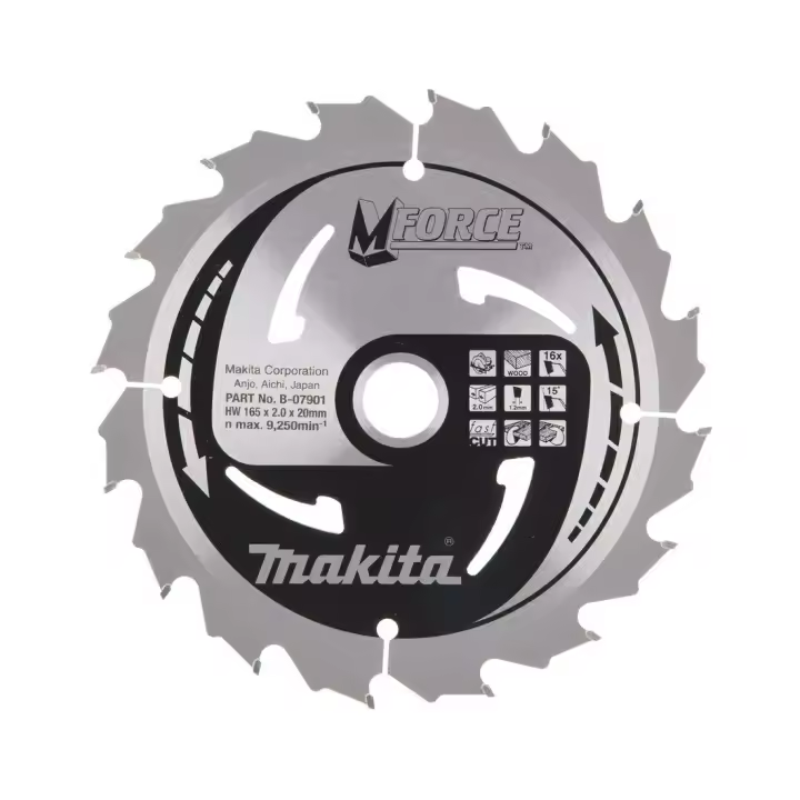 Makita B-33685 hoja de sierra circular 16,5 cm 1 pieza(s) - 1