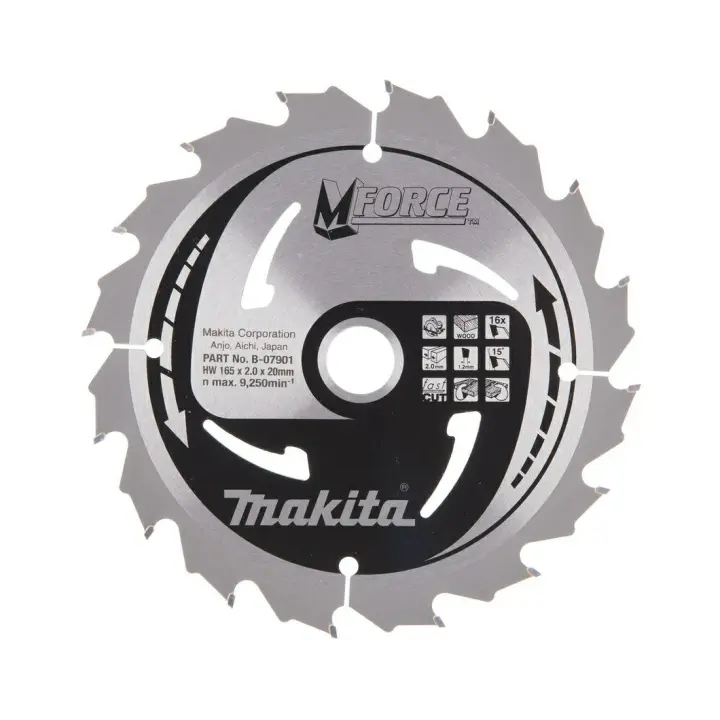 Makita B-33685 hoja de sierra circular 16,5 cm 1 pieza(s) - 1