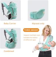 3 en 1 multimazón Hipseat Carrier, delantero y trasero, Algodón, ergonómico, fácil Mamá, advado al cinento de su hijo - details 4
