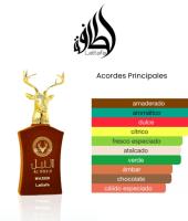 Perfume árabe de hombre  Al Noble Wazeer Lattafa 100 Ml, Fragancia masculina especiada, lujosa, duradera, Perfume de hombre oriental NOVEDAD - details 0