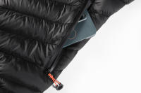Abrigo Caliente Para Hombre Windbreaker Casual De Otoño E Invierno Con Capucha Acolchado De Algodón Ligero Negro Azul OliveGreen Gris - details 12
