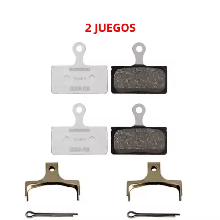 2 Pares De Frenos De Disco Resina Shimano 2-Piston G05A-RX Para XTR/XT/SLX/DEORE up G03A Material De Aluminio Sistema De Frenado Hidráulico - 1