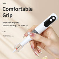 Amoladora de esmalte de uñas Eléctrica Con BASE DE Carga, quitamalte Profesional, ajuste de Tres velldades - details 3