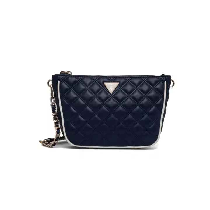 Bolso Guess Cruise Vibe azul marino guateado para mujer - 1