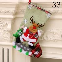 Mini Calcetines De Navidad Con Colgantes De Santa Claus Y Esqueleto De Navidad Calcetines De Regalo Para Árbol De Navidad Decoración De Hogar - details 33