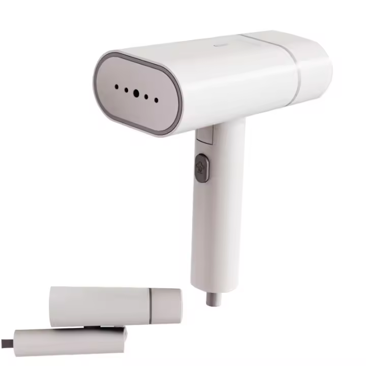 Vaporizador de ropa portátil - Plancha de vapor vertical plegable | Vaporizador de ropa portátil de 1300 W | Elimina todo tipo de arrugas | Planchado vertical y horizontal - 1
