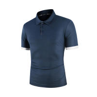 Camisa Polo Para Hombre Manga Corta Color Contraste Moda Casual Verano Ropa Streetwear Top Regular Polyester Antipelusa - details 6