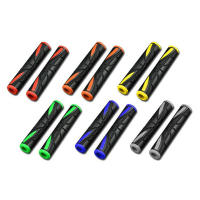 Cubierta De Manillar Para Motocicleta 2Pcs Duradera Antideslizante Protección De Freno De Goma Para Motocicleta Y Bicicleta - details 4