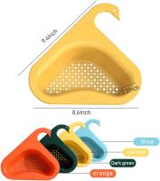 Cesta para fregadero, Cesta para Filter de fregadero de Esquina, Filter para fregadero triangular Naranja 1 Pcs - details 0