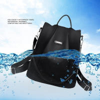 Mochila Casual Para Mujer 2023 Nylon Sólido Bolsa Escolar Moda Con Correa Desmontable Bolsa De Hombro Estilo Preppy - details 9