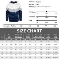 Conjunto Deportivo De Otoño Invierno Para Hombre 2 Piezas Sudadera Con Capucha Y Pantalones Estilo Casual Ajustado Para Correr Diario Y Calor - details 0