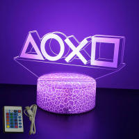 Lámpara De Noche LED NEON GAMER 3D Iluminación RGB Para Habitación De Juegos Decoración De Pared Luz De Mesa Personalizada Para Niños - details 36