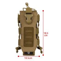 Bolsa De Botella De Agua Para Camping Y Senderismo Sistemas MOLLE Duraderos Funda Para Taza De Agua Bolsa Táctica Unisex Para Ciclismo Al Aire Libre - details 0