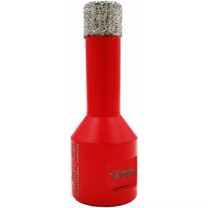 Brocas de diamante de 12 mm con rosca M14 para perforación en seco en porcelanato, granito, mármol - 1