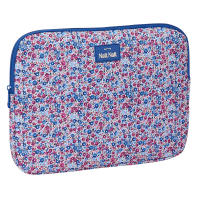 Funda Para Portatil De 14 Pulgadas 14" Flores Coimbra Azul - Safta - details 0