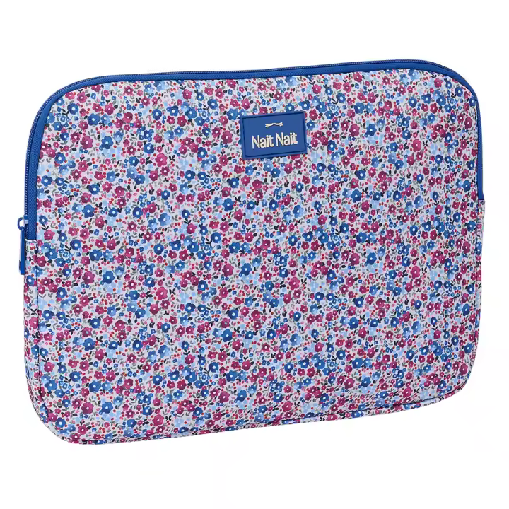 Funda Para Portatil De 14 Pulgadas 14" Flores Coimbra Azul - Safta - 1