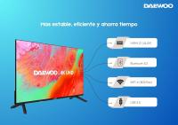 TELEVISION DAEWOO 50DM56UV  50" LED - SMART TV VIDAA, PATAS LATERALES, FULL HD, DOLBY AUDIO, LED (Similar a TV LG QLED) - details 1