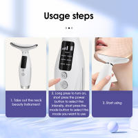 Masajeador facial y de cuello LED de 7 colores, recargable por USB, herramienta multifuncional para el cuidado de la piel para mujeres. - details 5