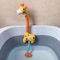 Juguetes de Baño para Bebés Giraffe Eléctricos con Rociador de Agua Juguetes de Piscina para Recién Nacidos y Niños Pequeños Peluquería de Juegos Seguros para Niños - details 5