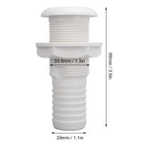 Conector De Bote a Hidrulismo 29mm Salida Lisa Fittings De Alcantarillado Recto Para Bote Herramientas Náuticas De Marca ESTINK - details 7