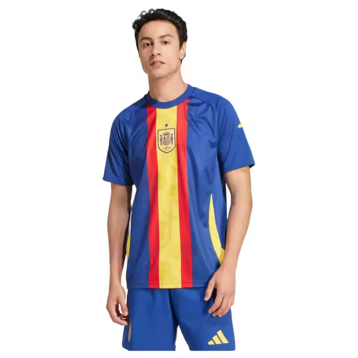 Camiseta de Futbol Adidas España 2022 para hombre en color azul - 1