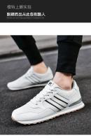 Zapatos De Correr Clásicos Para Hombre Zapatillas De Deporte Al Aire Libre Transpirables De Cuero Sintético Y Cuero Legítimo Ligeros Y Cómodos Para Caminar Y Correr - details 27