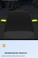 SEAMETAL Cubierta De Nieve Para Coche Con Imán Cubierta Frontal De Ventanas Autónomas Protector Exterior Con Cinta Reflectante - details 3