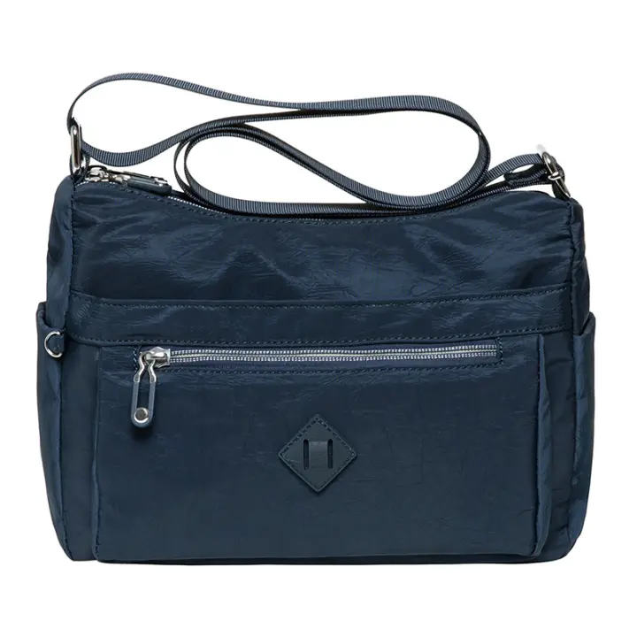 Bolso Cruzado de Nailon para Mujer, Bandolera Ligera con múltiples bolsos, Bolso de viaje - 1