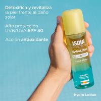 Protector Solar Corporal Bifásico Isdin Hydrolotion SPF 50 200 ml - Hidratante y Antioxidante - details 0