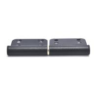 Juego De 2 Piezas De Juego De Bisagras De Puerta En Aluminio Negras De 4 Pulgadas Bisagra Desmontable Para Cocina Y Toilette Herramienta De Puerta Desmontable - details 4