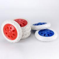 Ruedas De Carro De Compras 2Pcs Reemplazo De Rodillos Carro De Mano De 6.5 Pulgadas Diámetro Goma Espuma Antideslizante - details 7