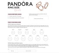 PANDORA Garden Anillo con diseño de Huese de la lucha con granos de Trigo de Plata, Comes con embalaje de Caja de Giano original. - details 4