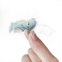 Juego De Papel Con Pegatinas De Goma Portátil Para Niños Juguete Educativo Montessori DIY Puzzle De Animales Cognición Temprana Regalo Para Niños - details 22