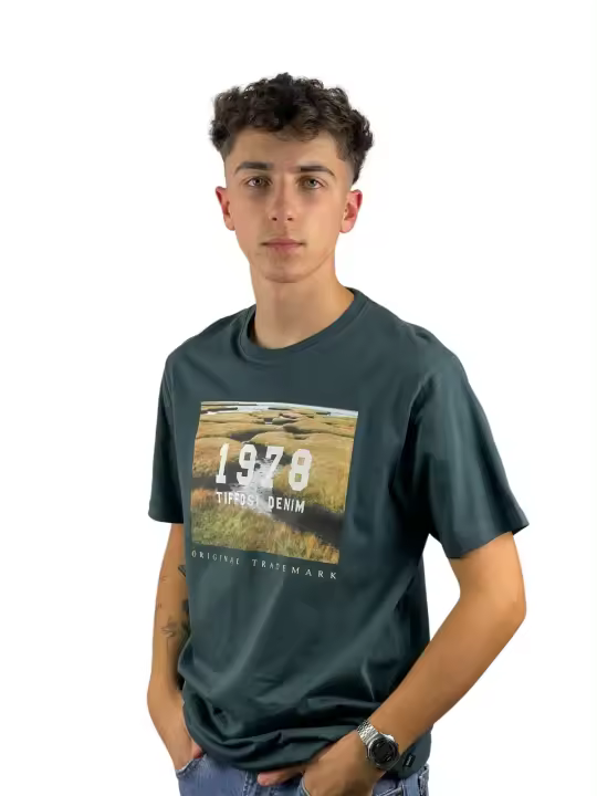 Camiseta Tiffosi Macleay Verde - 1