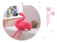 Alfombra De Flamingo De Peluche Suave Animal Decoración De Habitación Kawaii Regalo De Cumpleaños Para Niños Realista Juguete De Flamingo De Peluche - details 7