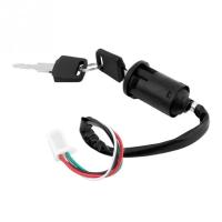 Interruptor De Ignición Universal Para Motocicleta Con Llave Y Cable Accesorios Para ATV Moto Bloqueo De Puertas Motorbike Start Switch 12V ABS - details 7