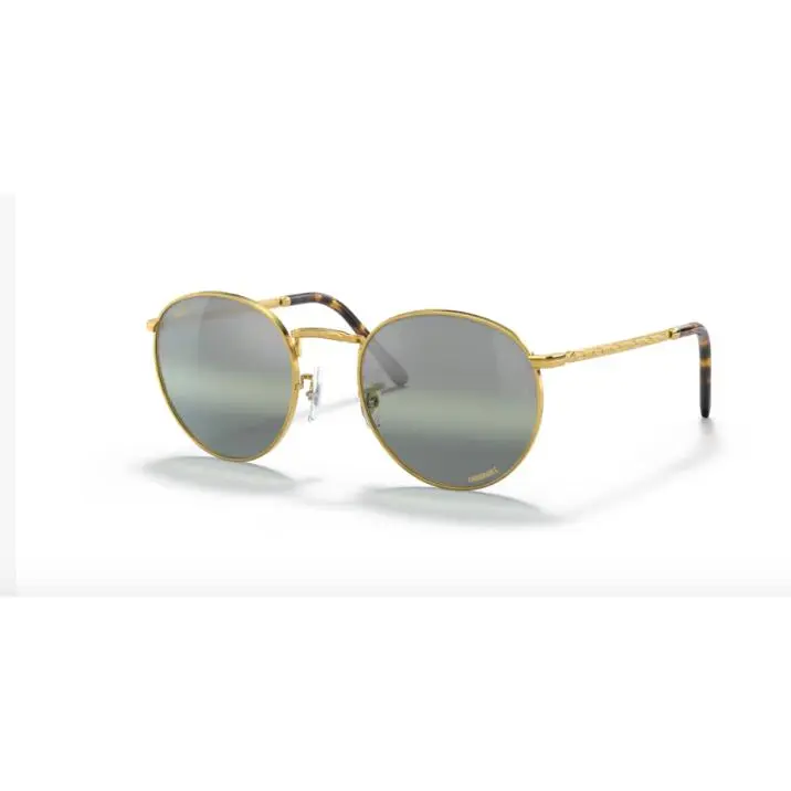 Gafa de sol RAY-BAN 3637 NEW ROUND 9196G4 LEGEND GOLD/POLAR CLEAR GRADIENT DARK GREE CALIBRE 50 - 1