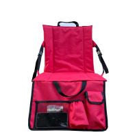 Cojín para acampar al aire libre con dobladillo de almacenamiento, tapete de picnic plegable, cojín para silla de playa y estadio - details 10