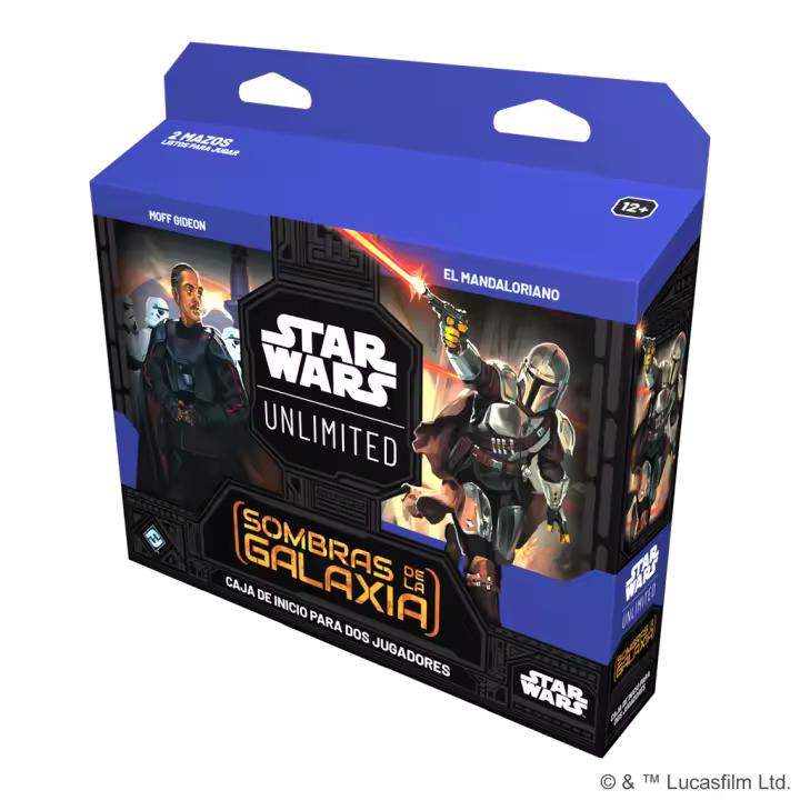 SWU: SOMBRAS DE LA GALAXIA CAJA INICIO en Español editado por Fantasy Flight Games - 1