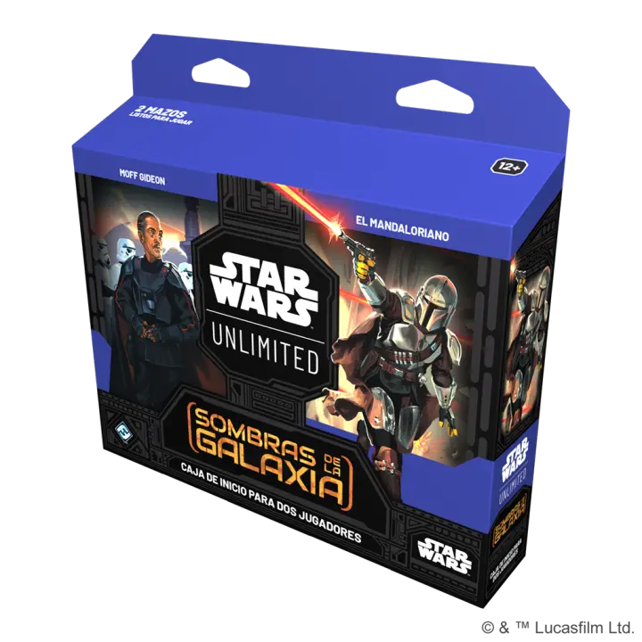 SWU: SOMBRAS DE LA GALAXIA CAJA INICIO en Español editado por Fantasy Flight Games - 1