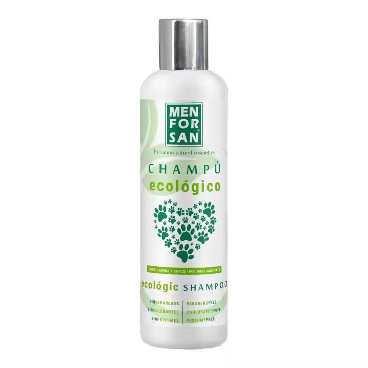Champú para mascotas Menforsan 300 ml Ecológico Concentrado Gato Perro - 1