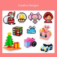 Perler Bolas Cuadradas 2.6mm/5mm Para Tablero De Puzle 3D Juguetes Educativos Para Niños Jigsaw Puzzle Brinquedos Unisex - details 7