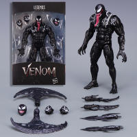 Figura De Acción Venom Legends Movable Joint Modelo Estatua De Cara Cambiable Juguete Coleccionable Decorativo Para Niños - details 0