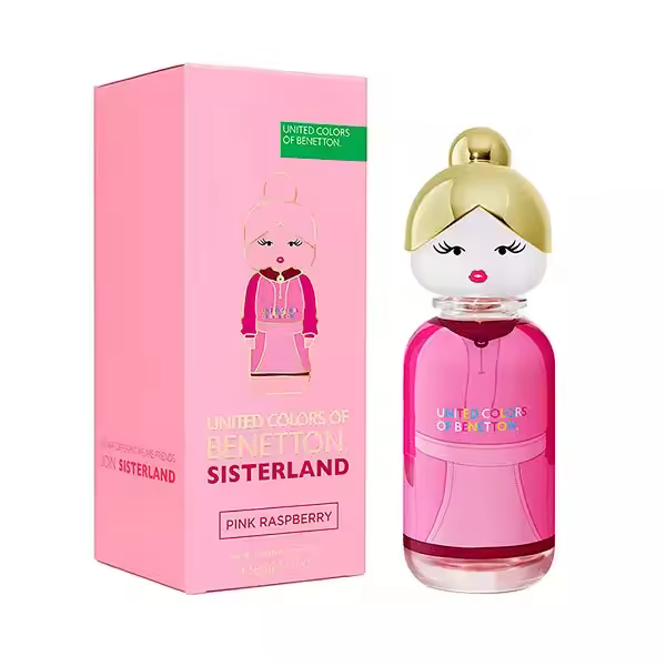 BENETTON - Sisterland Pink Rasberry eau de toilette femenina natural spray 80 ml【ROUA】 - 1