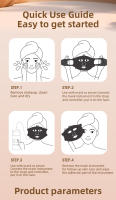 Máscara Fotorejuvenecimiento Doméstico Instrumento De Belleza Con Gran Serie De Luces USB Recargable Material Acrílico Regalo Ideal Para Cuidado Facial Y Rejuvenecimiento De Piel - details 15