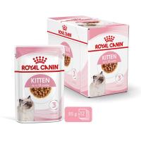 12X85g  Royal Canin Kitten comida húmeda en salsa para gatitos - details 0