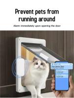 Sensor De Puerta WiFi Tuya Sensor De Ventana Inteligente Control Remoto Por Alexa Google Home App Smart Life Compatible Con Smart Home - details 5