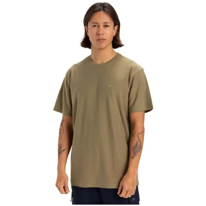 Camisetas marca Quiksilver modelo Eqykt04377-Tmz0 para hombre en color kaki - 1